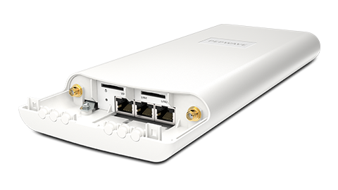 Single Celular Outdoor LTE Router (Dual SIM, 2 LAN Ports) BR1 IP55