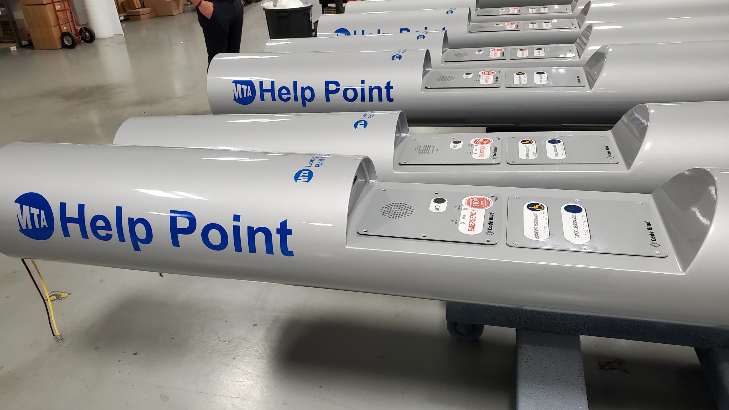   Constant Connectivity for Code Blue Help Points  