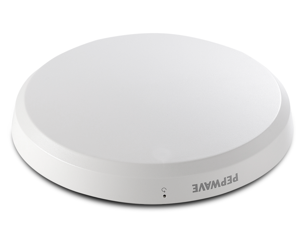 Pepwave AP One Enterprise.  Dual radio access point geared with two 3×3 MIMO 802.11ac radios. 