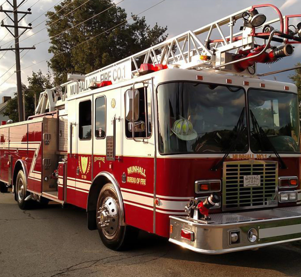 Munhall Bureau Of Fire and Santa Run #2