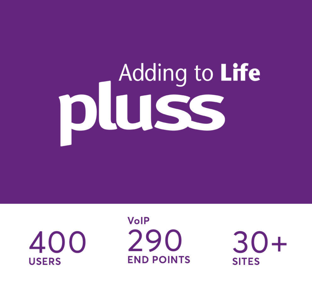 Pluss gains a fast, cost-effective WAN #3