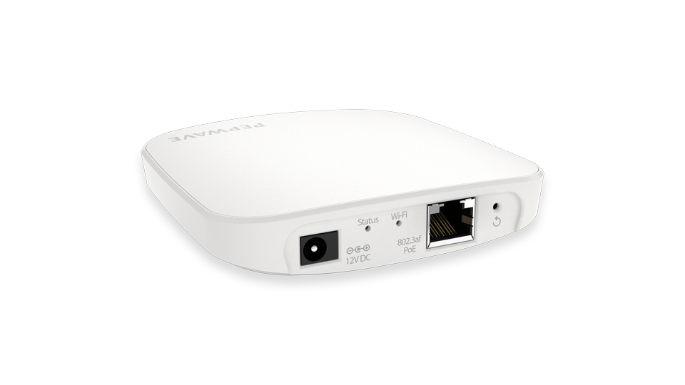Pepwave AP One AC Mini. The world smallest 802.11ac Wave 2 access point. Compatible with the latest iPhone and other smartphones.
