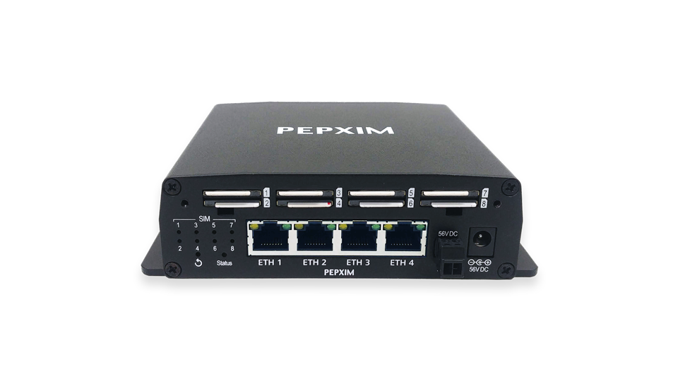 Pepxim SIM Injector. Add another 8 SIM cards to your deployment and extend up to 100m.