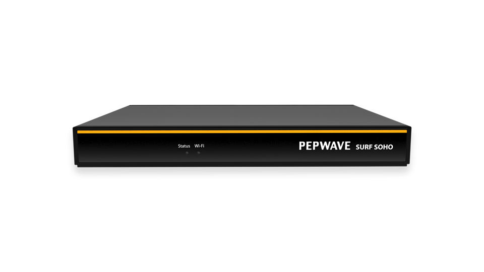 Pepwave Surf SOHO. Professional Grade Router for Power Users. 