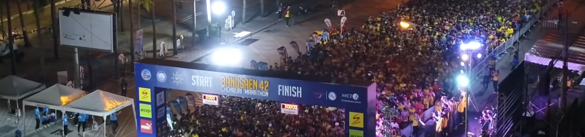   Broadcasting the Bangsaen 42 Chonburi Marathon  