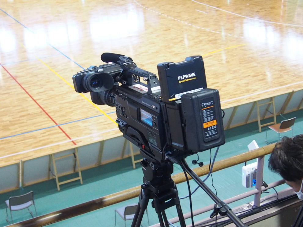 Photo of a camera ready for live streaming.