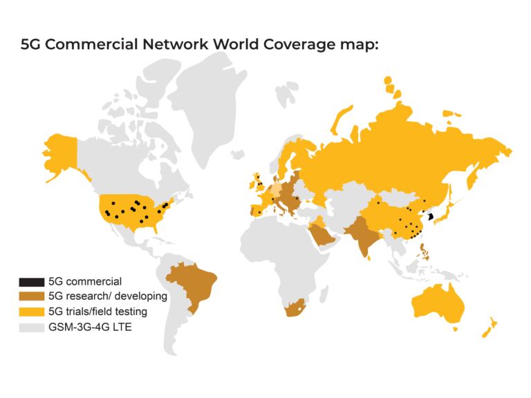 5G commercial internet connection coverage 