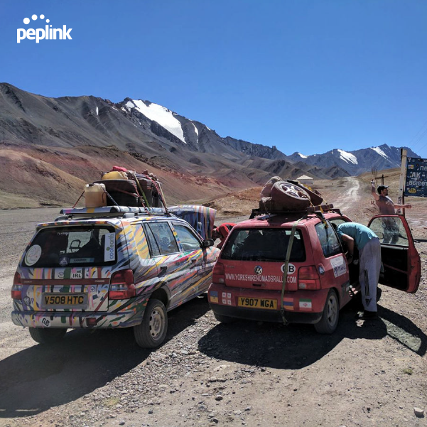 Peplink brings connectivity to Mongol Rally