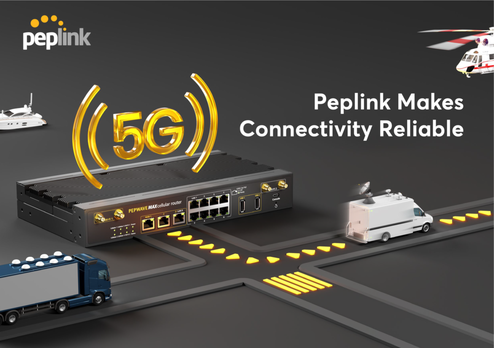Peplink 5G Connectivity Brochure Cover
