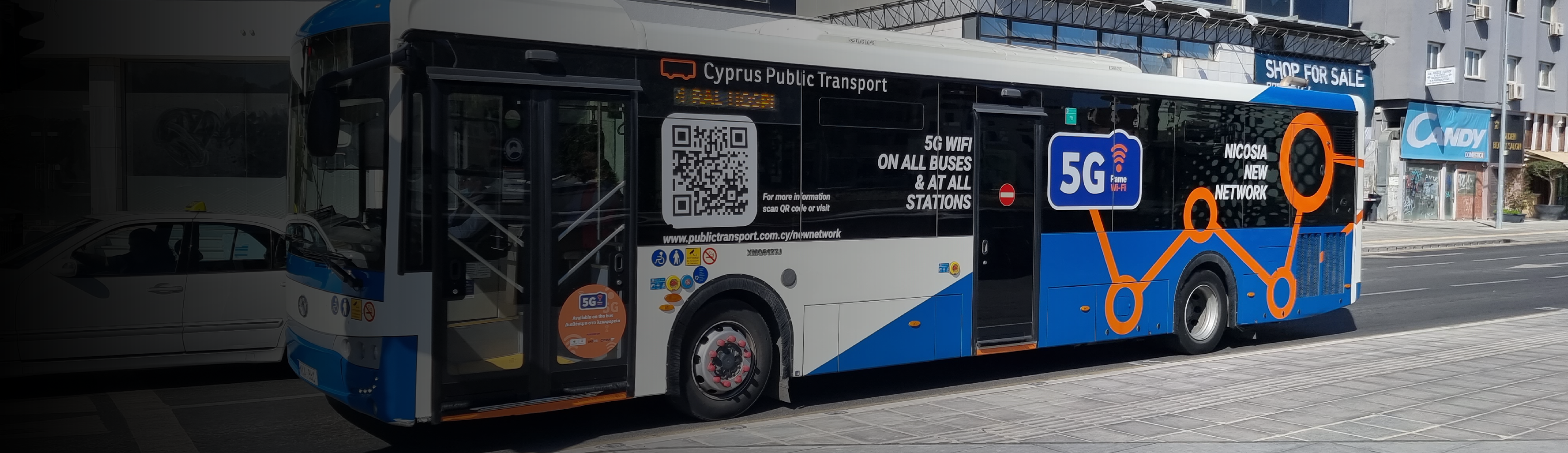   Cyprus Public Transport Carries 5G Connectivity for Passenger Wi-Fi  