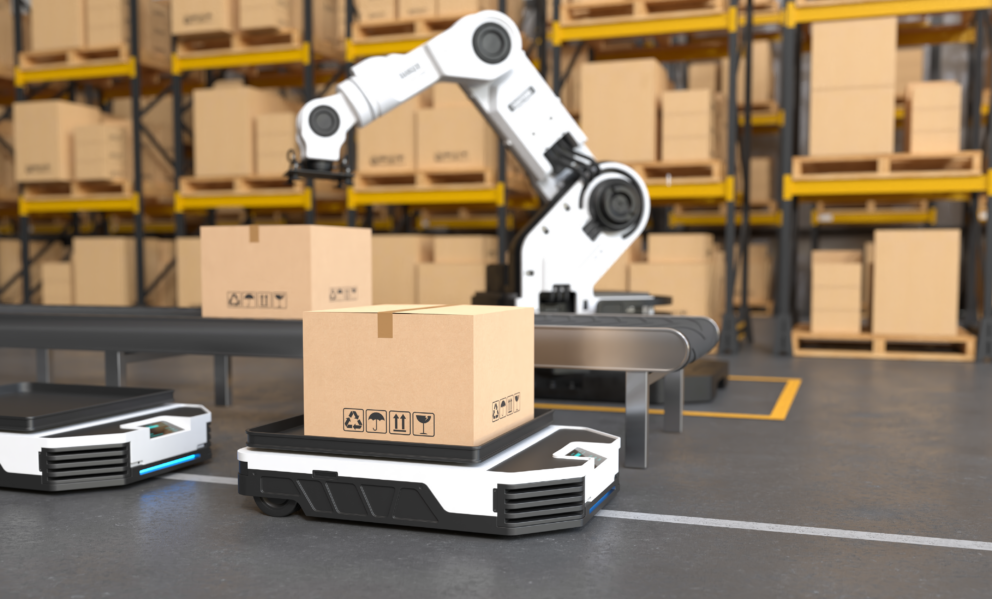 peplink for robots in smart warehouses
