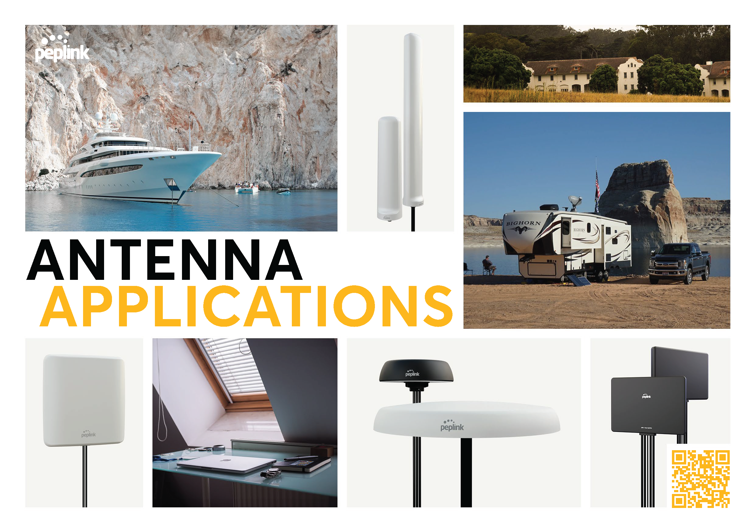 Peplink Antenna Application Brochure Cover