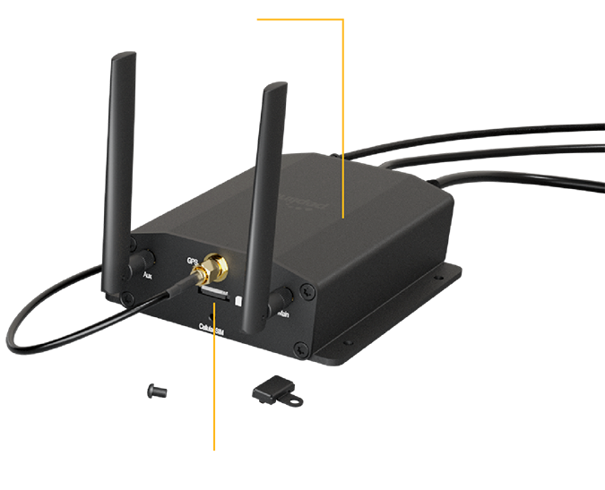 MAX Adapter has built-in eSIM and Physical Nano-SIM card